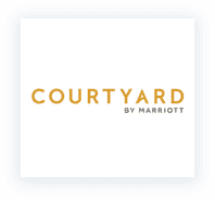 Courtyard by Marriott Hotel Signs and corporate-standard signage for your facility. All your hotel wayfinding signage, hotel directory, and hospitality signs.