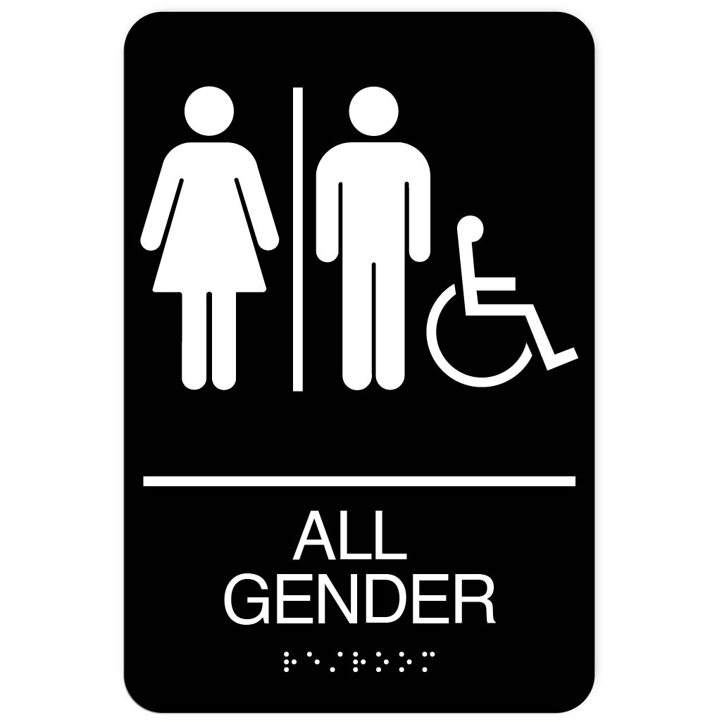 ADA All Gender Restroom Signs