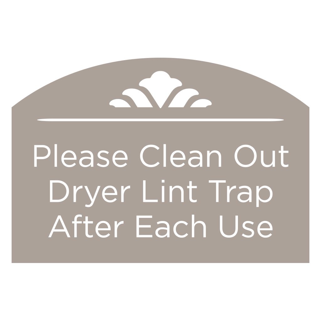 Lint Traps for the Laundry Room