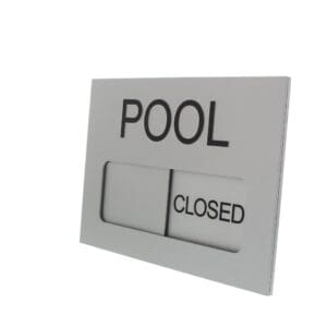 Pool Open/Closed Sign - Identity Group