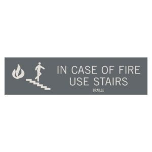 For Sale: In Case of Fire use stairs ADA Compliant Signs. A Hotel Fire Safety Door Signage