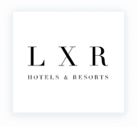 Brand signs for Hotels: LXR Hotel and Resort Hospitality Signs