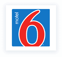 Motel 6 Hotel signs for wayfinding and hospitality signs with ADA guidelines by a premier sign company, Identity Group