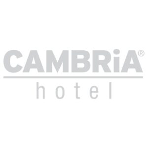 Cambria Hotel Sign Logo Decal on white background