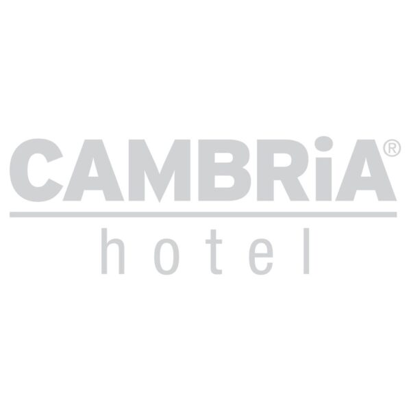 Cambria Hotel Sign Logo Decal on white background