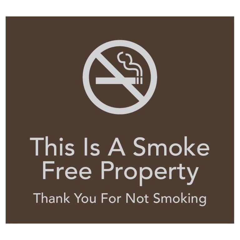 Smoke Free Property Exterior Identity Group