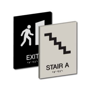 Exit ID Signs